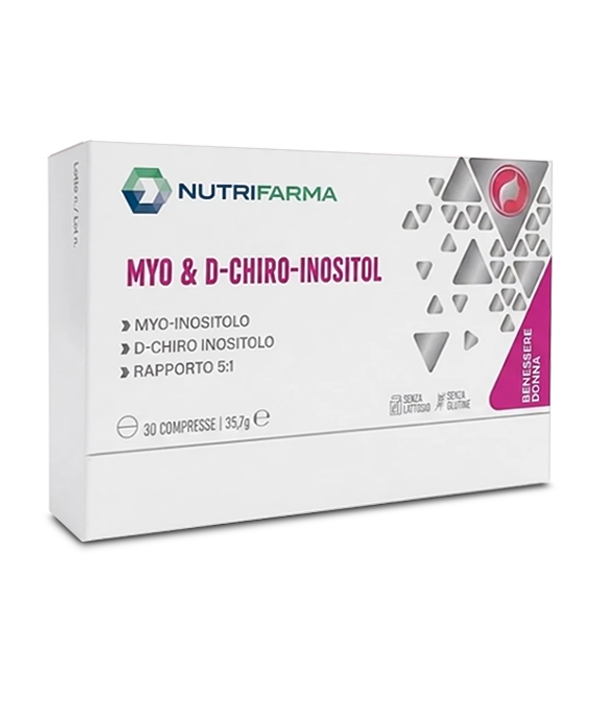 "Мио- и Д-Хиро-Инозитол" | Myo & D-Chiro-Inositol Nutri Farma