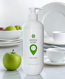 Универсальное средство для посуды GREEN SOAP | Dahlia