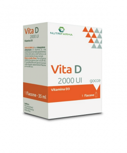 Витамин D 2000 МЕ в каплях | Vita D 2000 IU Nutri Farma
